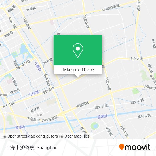 上海申沪驾校 map