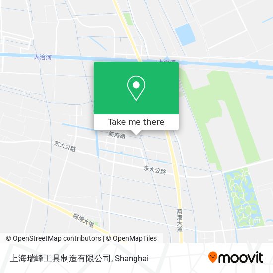上海瑞峰工具制造有限公司 map