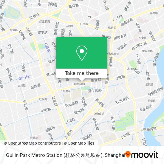 Guilin Park Metro Station (桂林公园地铁站) map