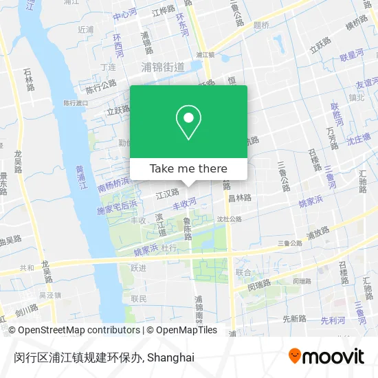 闵行区浦江镇规建环保办 map