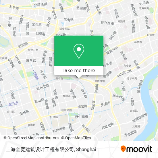 上海全宽建筑设计工程有限公司 map
