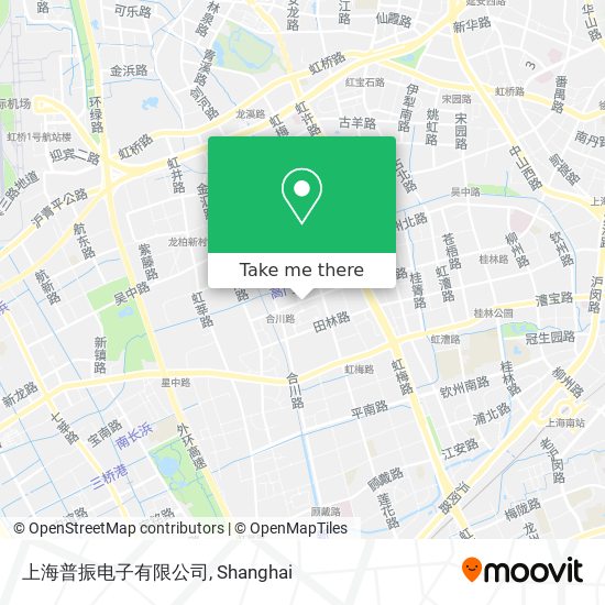 上海普振电子有限公司 map