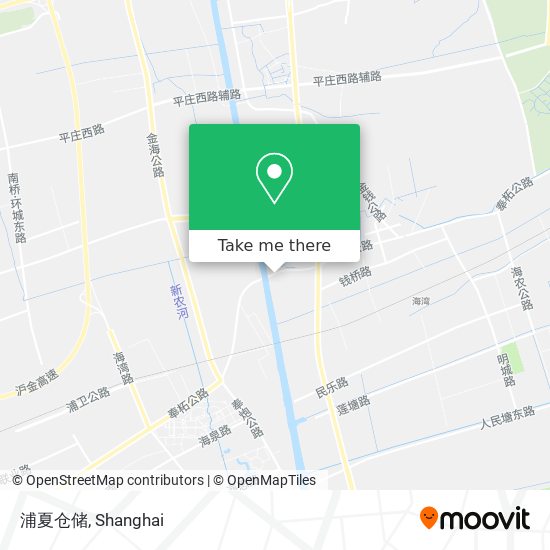 浦夏仓储 map
