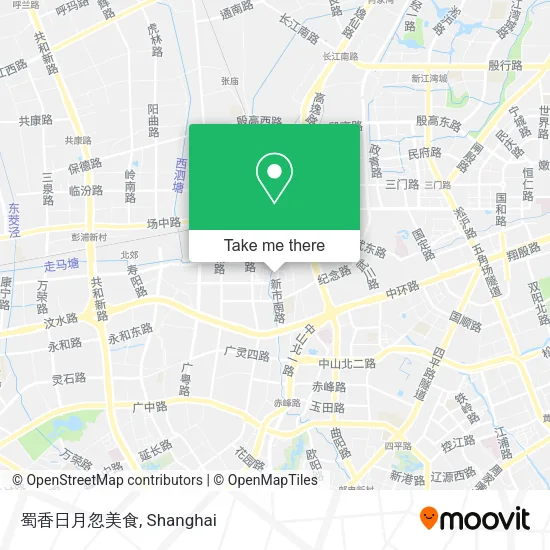 蜀香日月忽美食 map