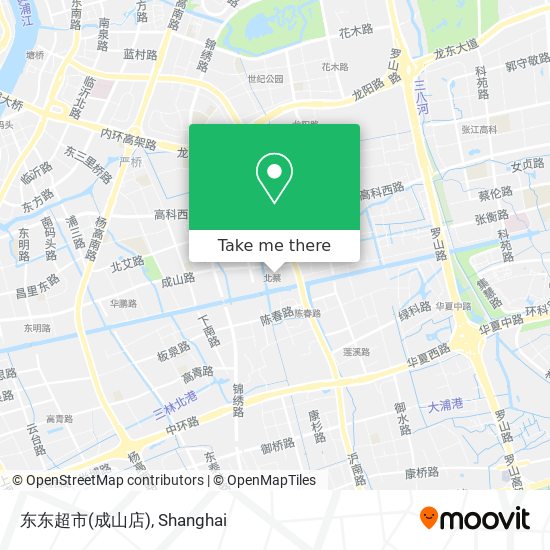 东东超市(成山店) map