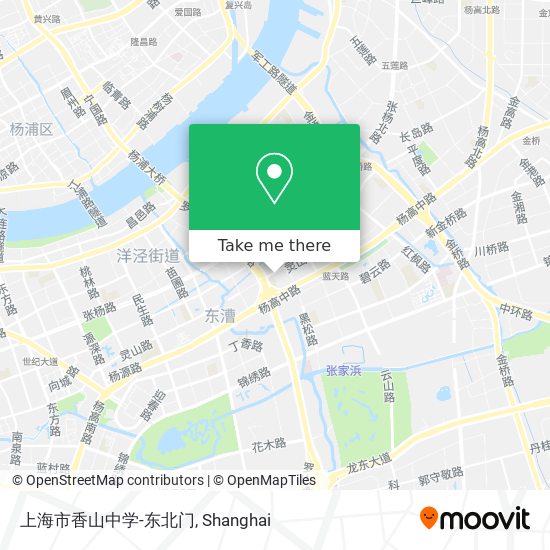 上海市香山中学-东北门 map