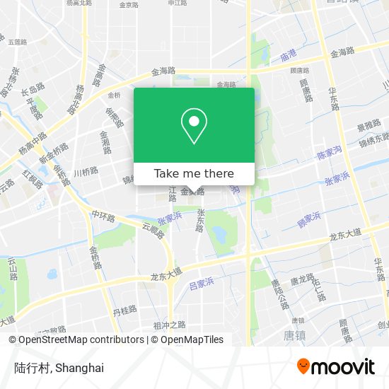 陆行村 map