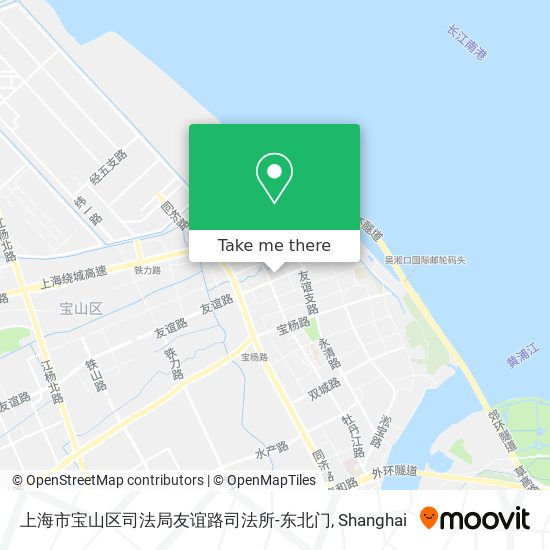 上海市宝山区司法局友谊路司法所-东北门 map