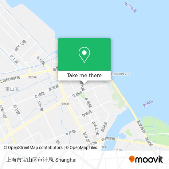 上海市宝山区审计局 map