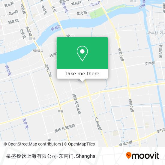 泉盛餐饮上海有限公司-东南门 map