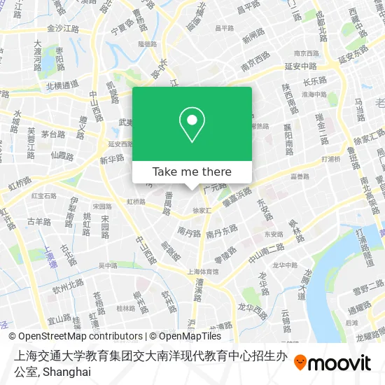 上海交通大学教育集团交大南洋现代教育中心招生办公室 map
