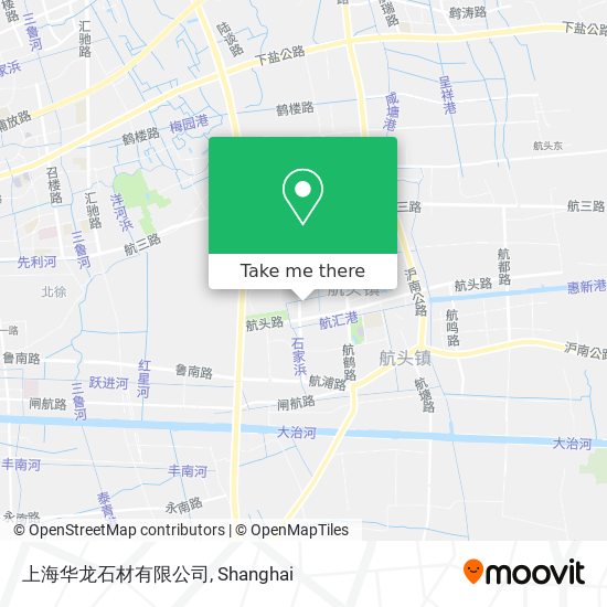 上海华龙石材有限公司 map