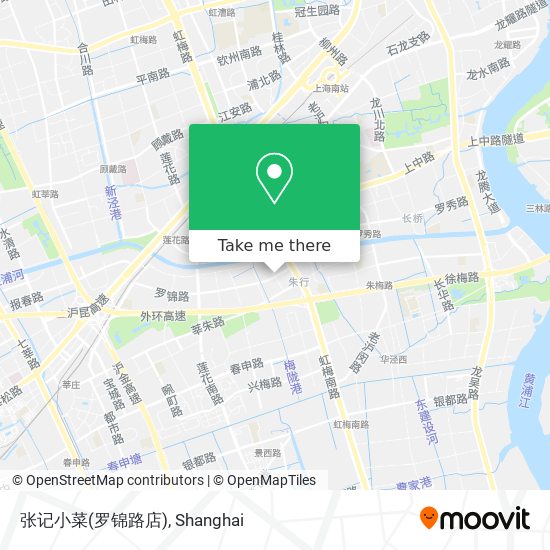张记小菜(罗锦路店) map