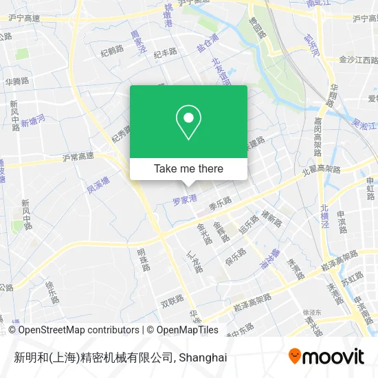 新明和(上海)精密机械有限公司 map