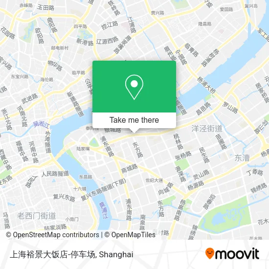 上海裕景大饭店-停车场 map