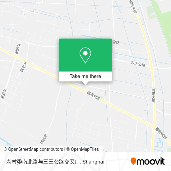 老村委南北路与三三公路交叉口 map