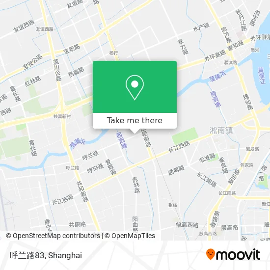 呼兰路83 map