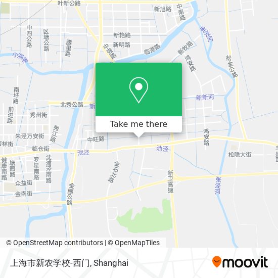 上海市新农学校-西门 map