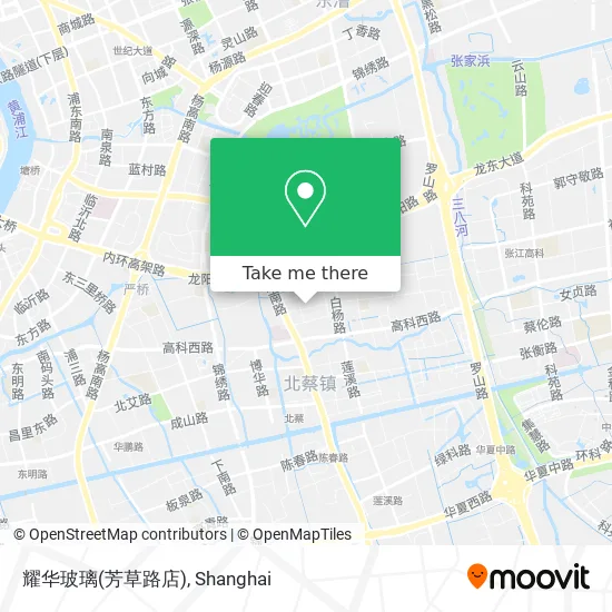 耀华玻璃(芳草路店) map