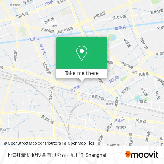 上海拜豪机械设备有限公司-西北门 map