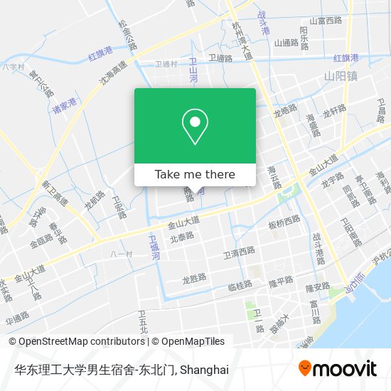 华东理工大学男生宿舍-东北门 map