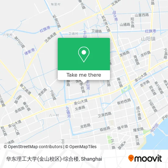 华东理工大学(金山校区)-综合楼 map