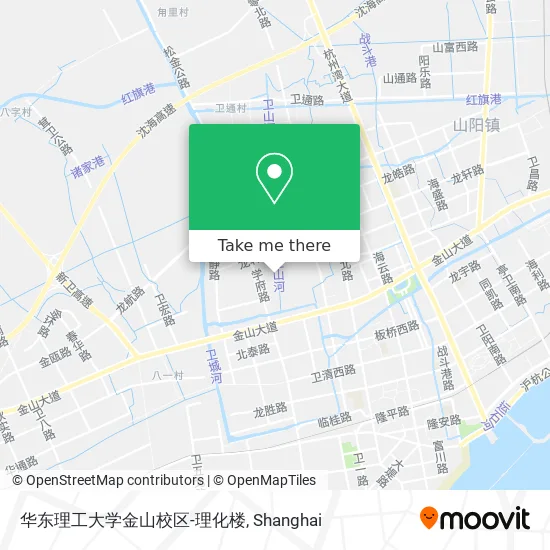 华东理工大学金山校区-理化楼 map