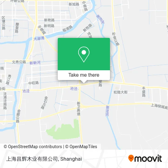 上海昌辉木业有限公司 map
