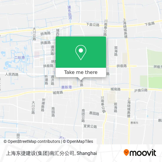 上海东捷建设(集团)南汇分公司 map