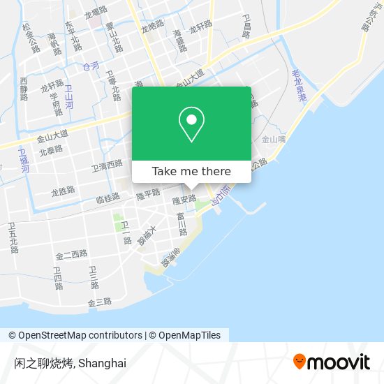 闲之聊烧烤 map