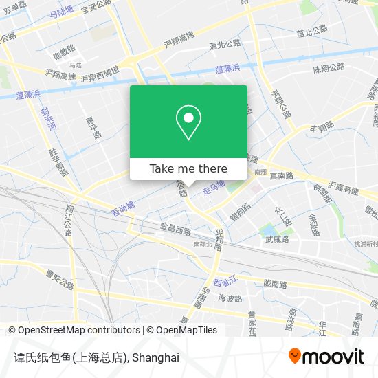 谭氏纸包鱼(上海总店) map