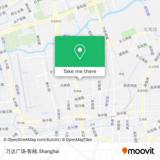 万达广场-客梯 map