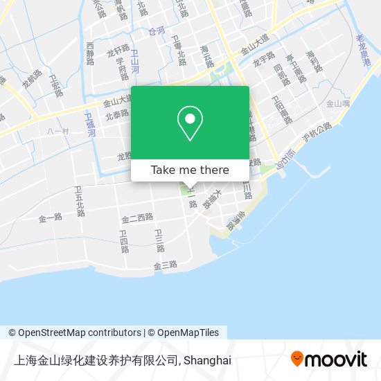 上海金山绿化建设养护有限公司 map