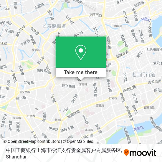 中国工商银行上海市徐汇支行贵金属客户专属服务区 map