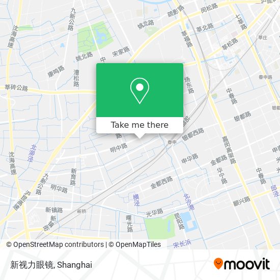 新视力眼镜 map