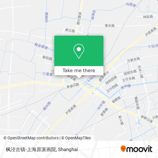 枫泾古镇-上海原派画院 map