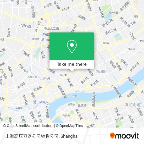 上海高压容器公司销售公司 map