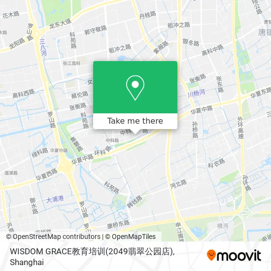WISDOM GRACE教育培训(2049翡翠公园店) map