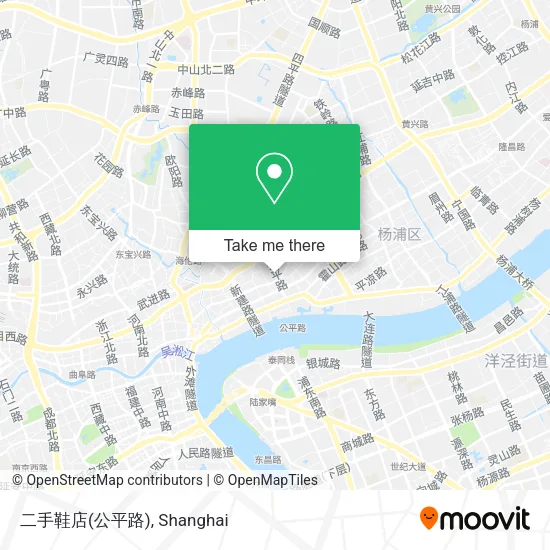 二手鞋店(公平路) map