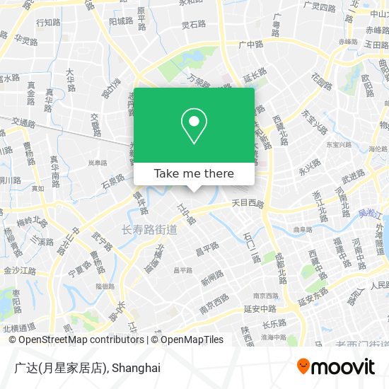 广达(月星家居店) map