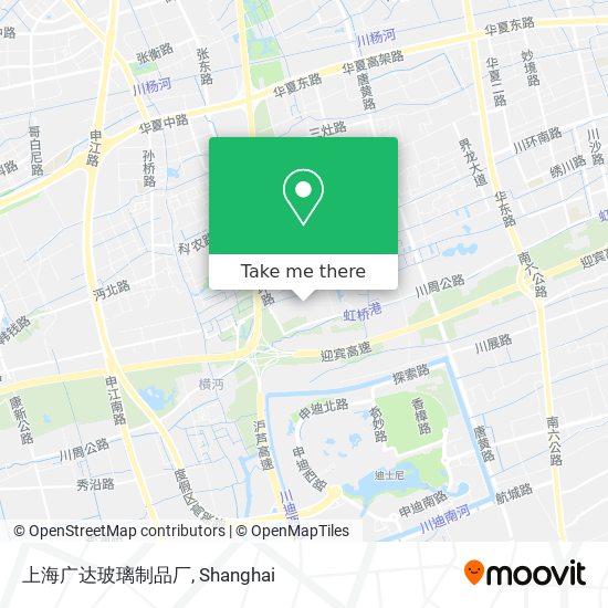 上海广达玻璃制品厂 map