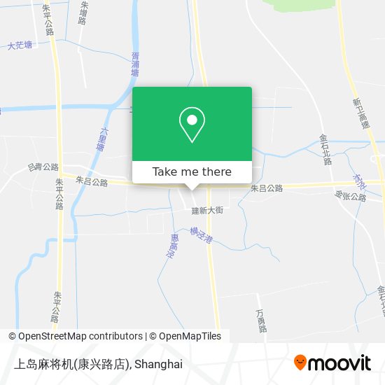 上岛麻将机(康兴路店) map