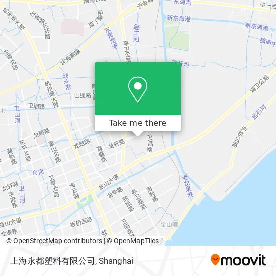 上海永都塑料有限公司 map