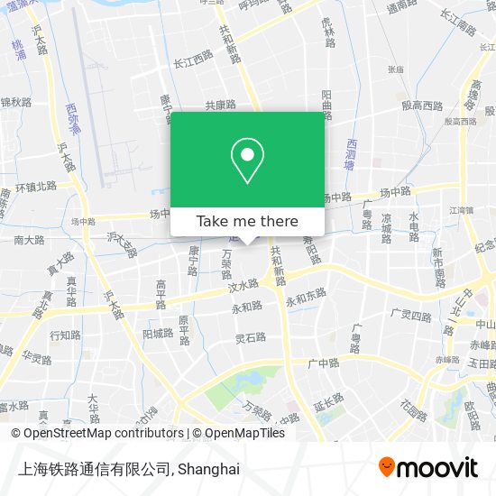 上海铁路通信有限公司 map