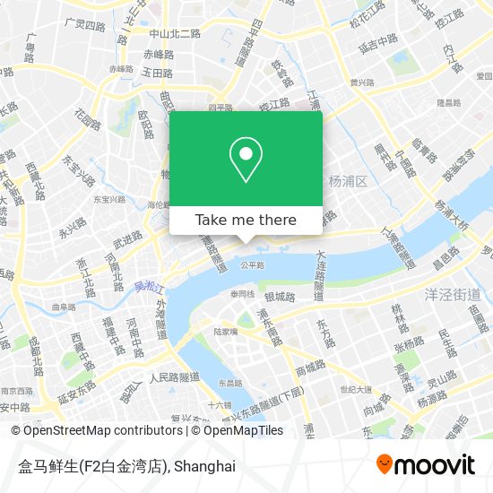 盒马鲜生(F2白金湾店) map