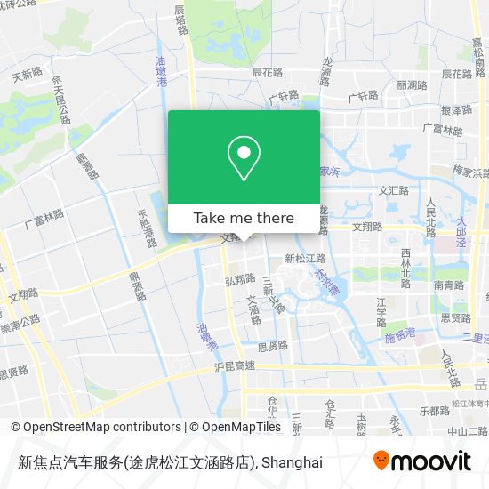 新焦点汽车服务(途虎松江文涵路店) map