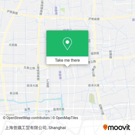 上海曾娥工贸有限公司 map