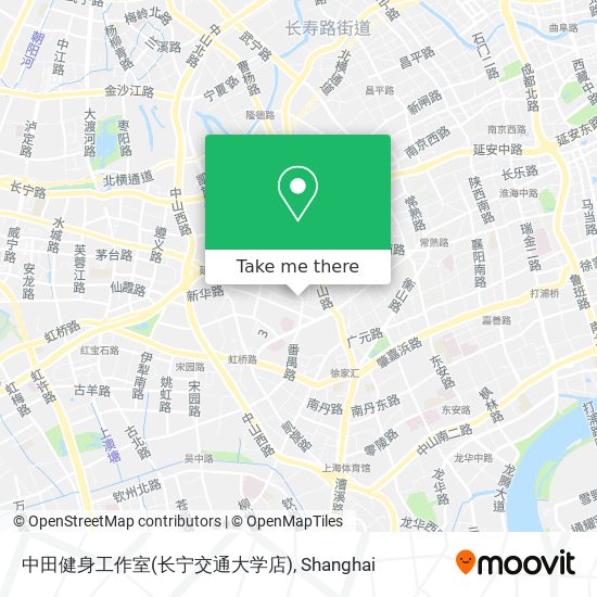 中田健身工作室(长宁交通大学店) map