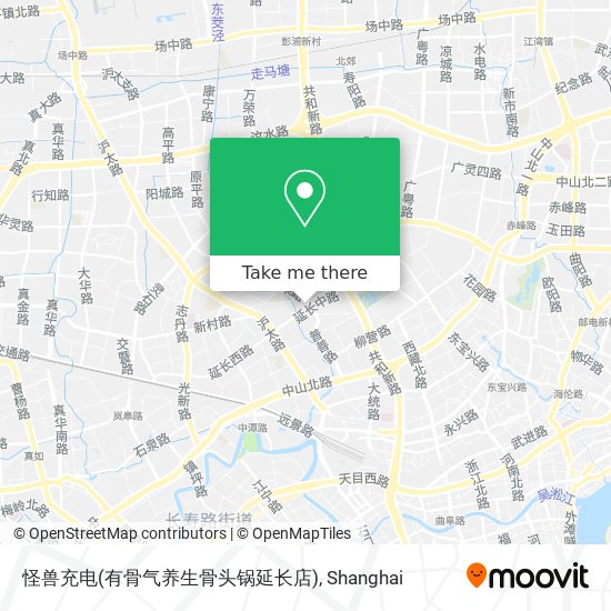 怪兽充电(有骨气养生骨头锅延长店) map