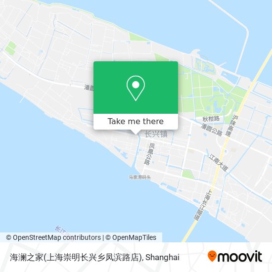 海澜之家(上海崇明长兴乡凤滨路店) map